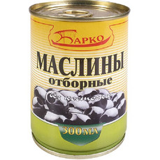 Барко Маслины отборные без косточки 300мл ж/б