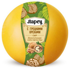 Сыр Ларец с грец.орехом 50%