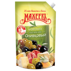 Махеев Майонез Оливковый 50.5% 400мл д/п