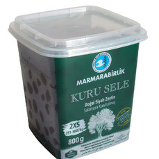 Маслины МАРМАРАБИРЛИК 400гр 2XS 351-380 зелен.