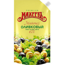 Махеев Майонез Оливковый 50.5% 800гр д\п